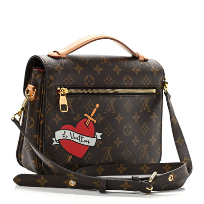Louis Vuitton Monogram Patches Pochette Metis 3 of 9