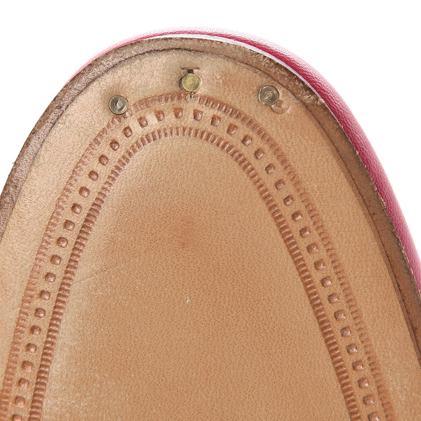 Lambskin Womens Brixton Horsebit Loafers 35 Hot Pink