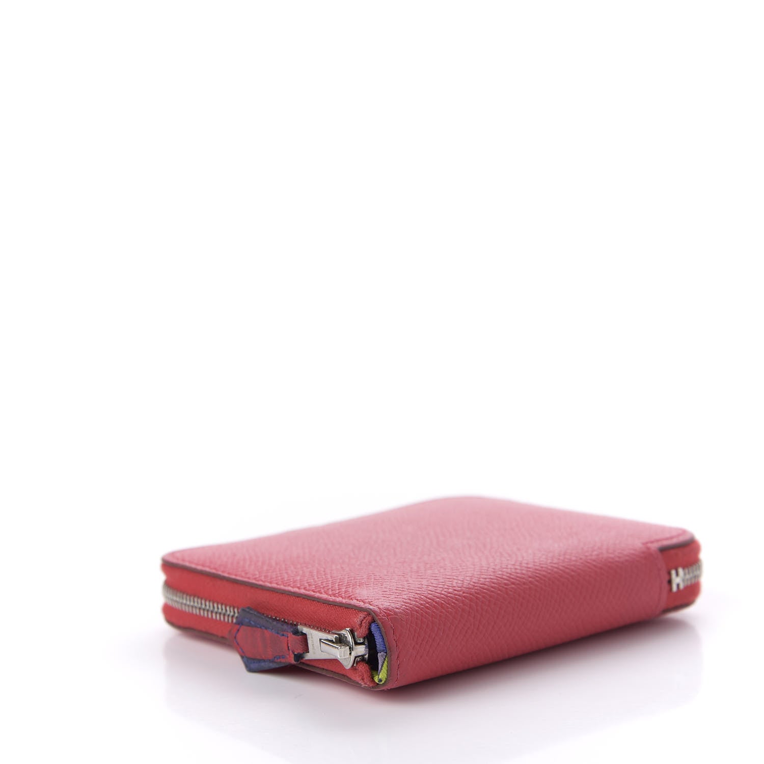 Hermes Epsom Silk'in Compact Wallet Bougainvillea 4 of 8