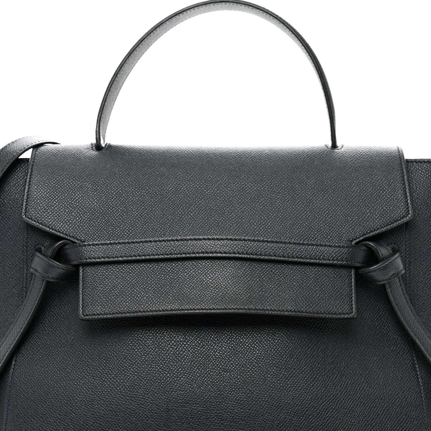 Celine Grained Calfskin Mini Belt Bag Black 5 of 12