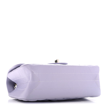 Chanel Aged Calfskin Chevron Quilted 2.55 Reissue Mini Flap Light Purple 3 of 10