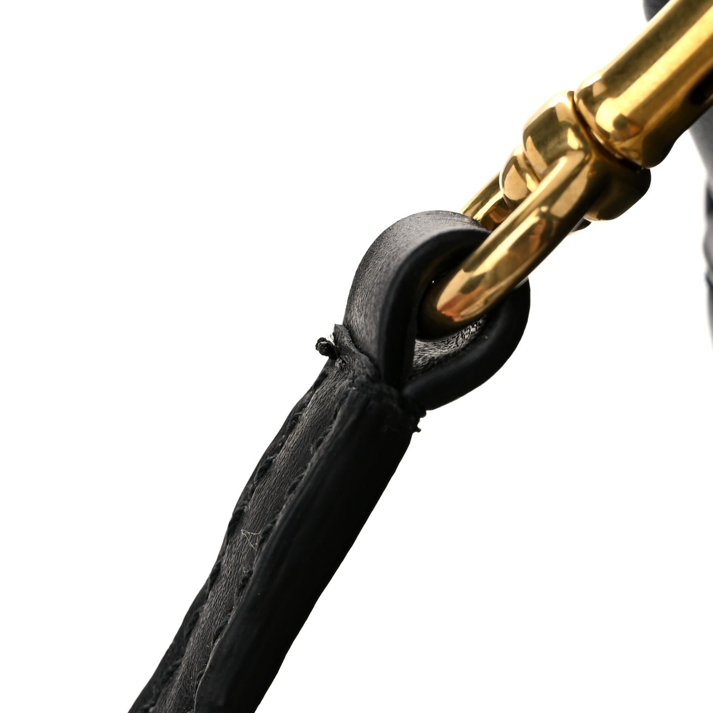 Natural Smooth Calfskin Mini Rodeo Top Handle Handbag Black