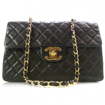 Chanel Lambskin XL Jumbo Flap Black 1 of 14