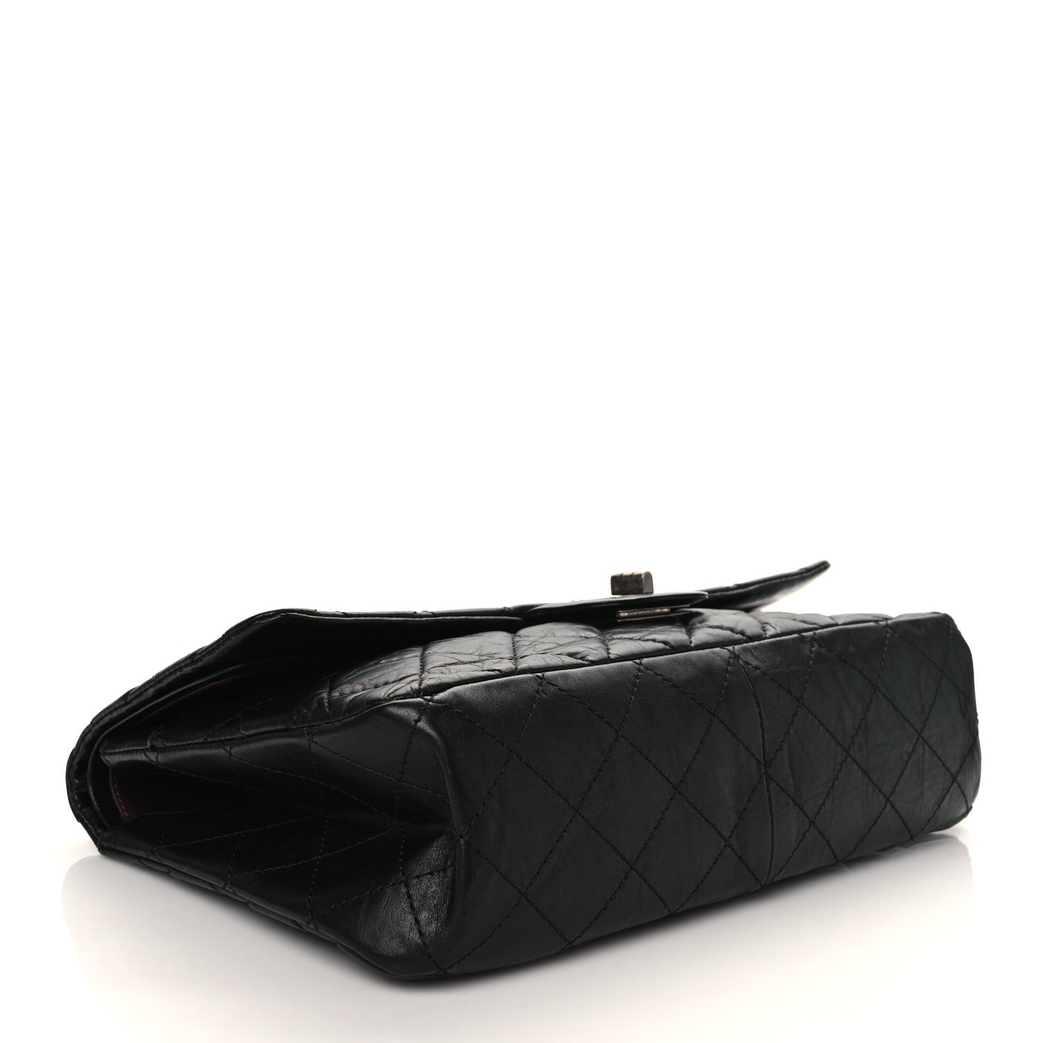 Chanel Aged Calfskin Quilted 2.55 Reissue 227 Flap Black 4 of 10