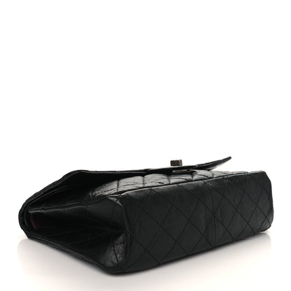 Chanel Aged Calfskin Quilted 2.55 Reissue 227 Flap Black 4 of 10