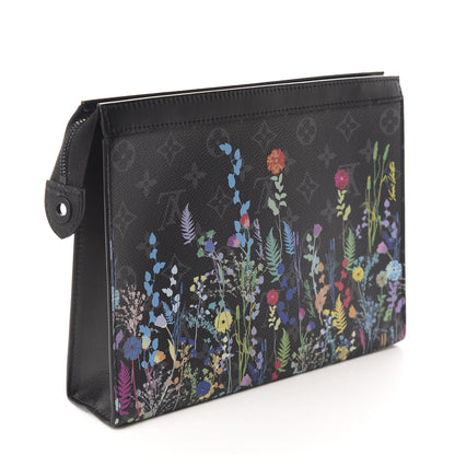 Louis Vuitton Monogram Eclipse Folia Pochette Voyage MM 3 of 7