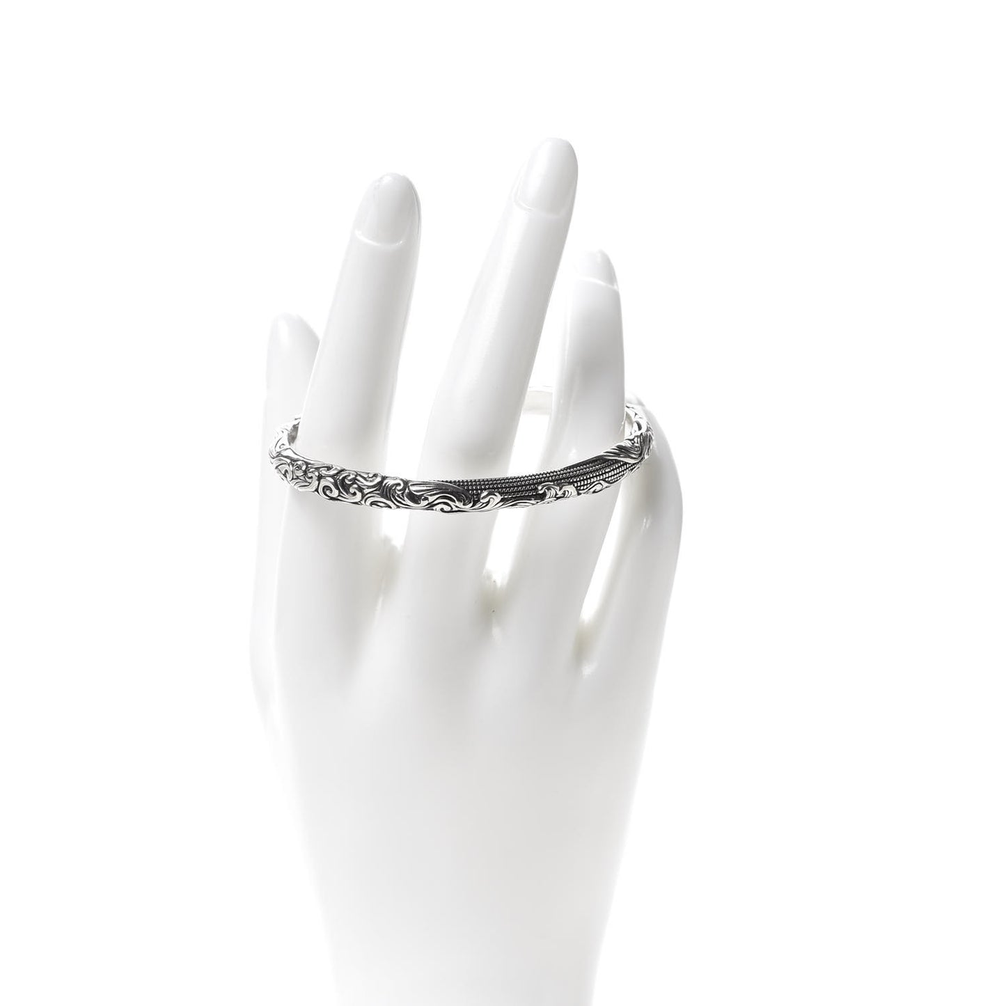 Sterling Silver Wave Cuff Bracelet