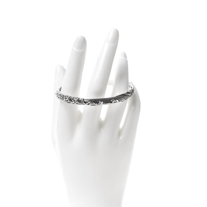 David Yurman Sterling Silver Wave Cuff Bracelet 2 of 4