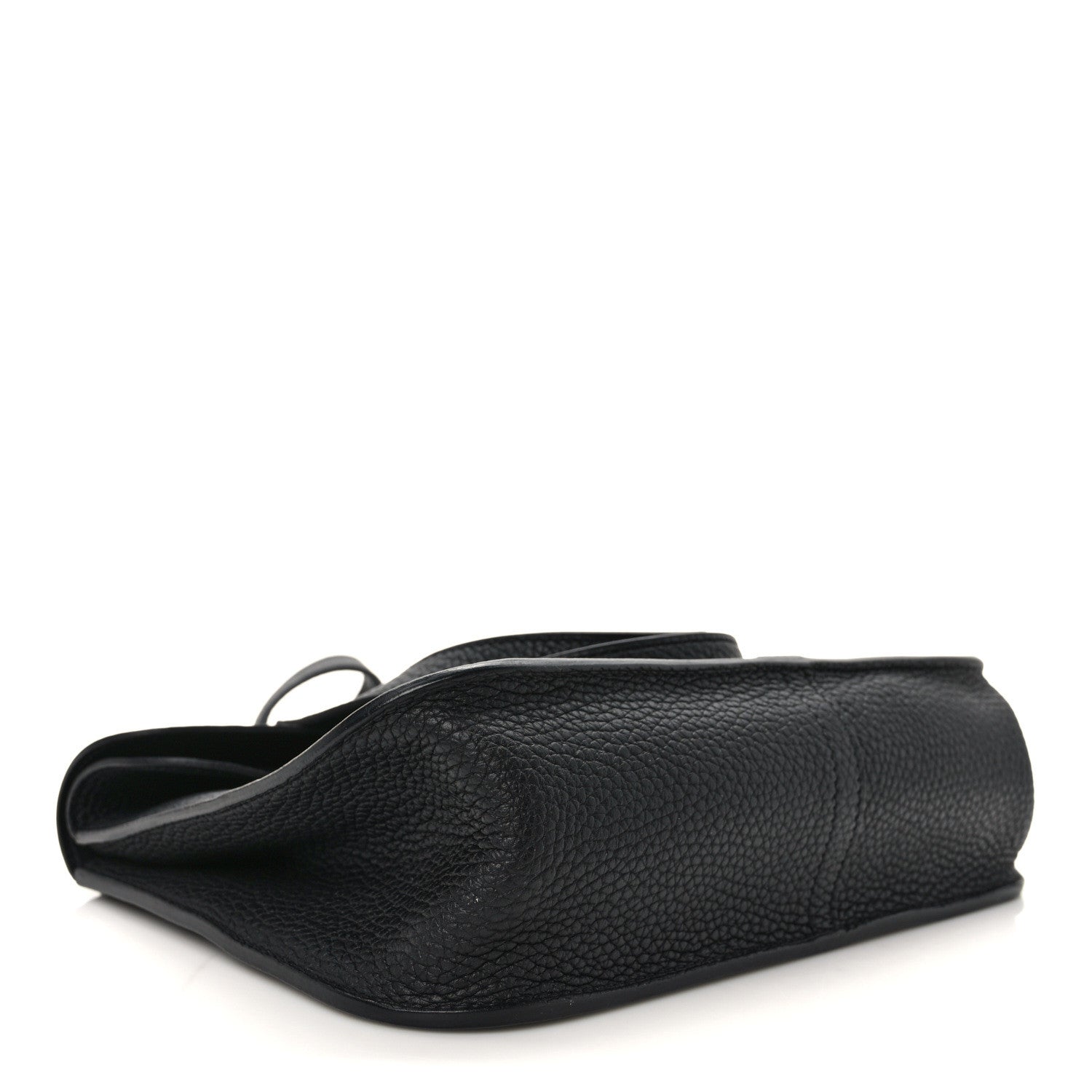 Hermes Taurillon Clemence Halzan 25 Black 4 of 13
