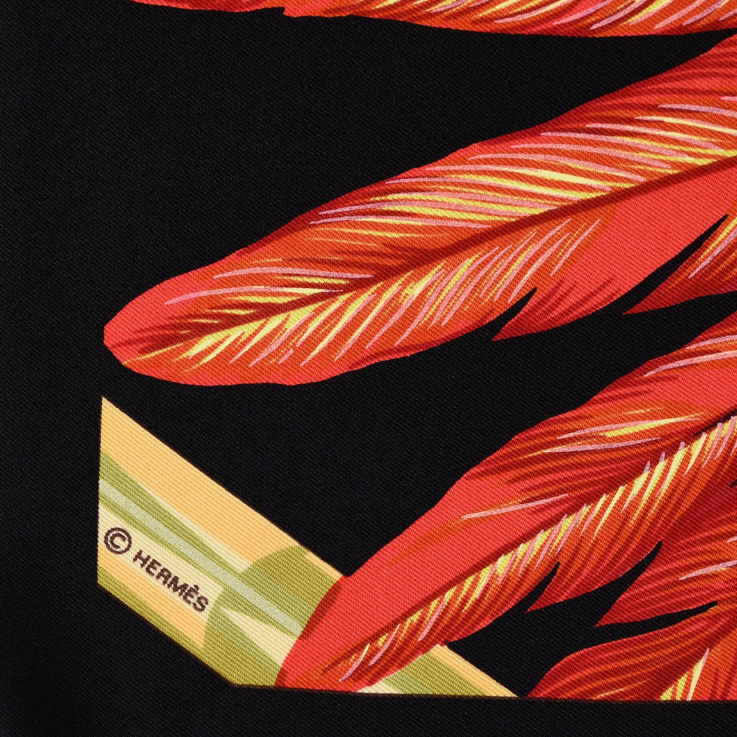 Hermes Silk Brazil Scarf 90 4 of 6