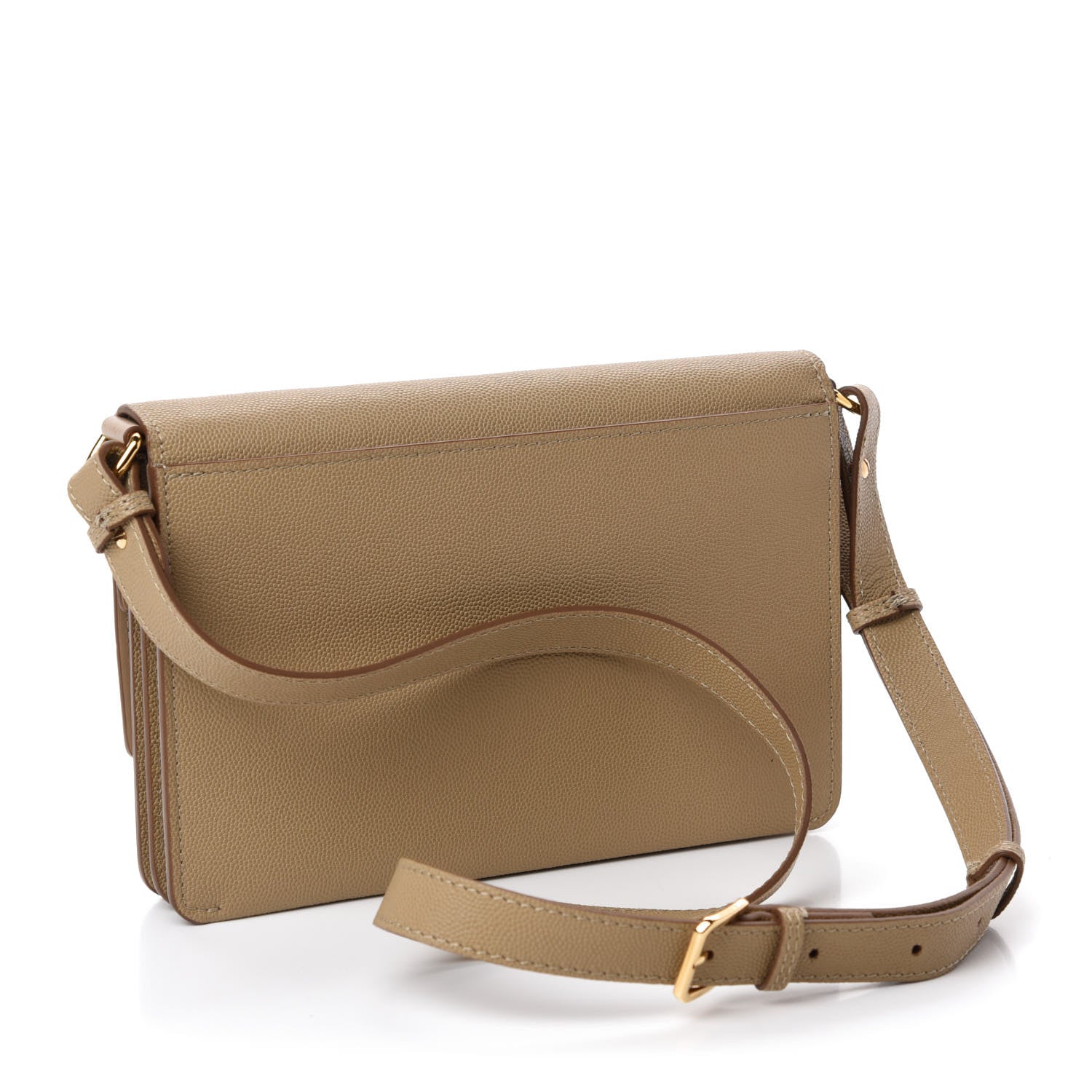 Burberry Grained Calfskin Albion TB Bag Archive Beige 3 of 10