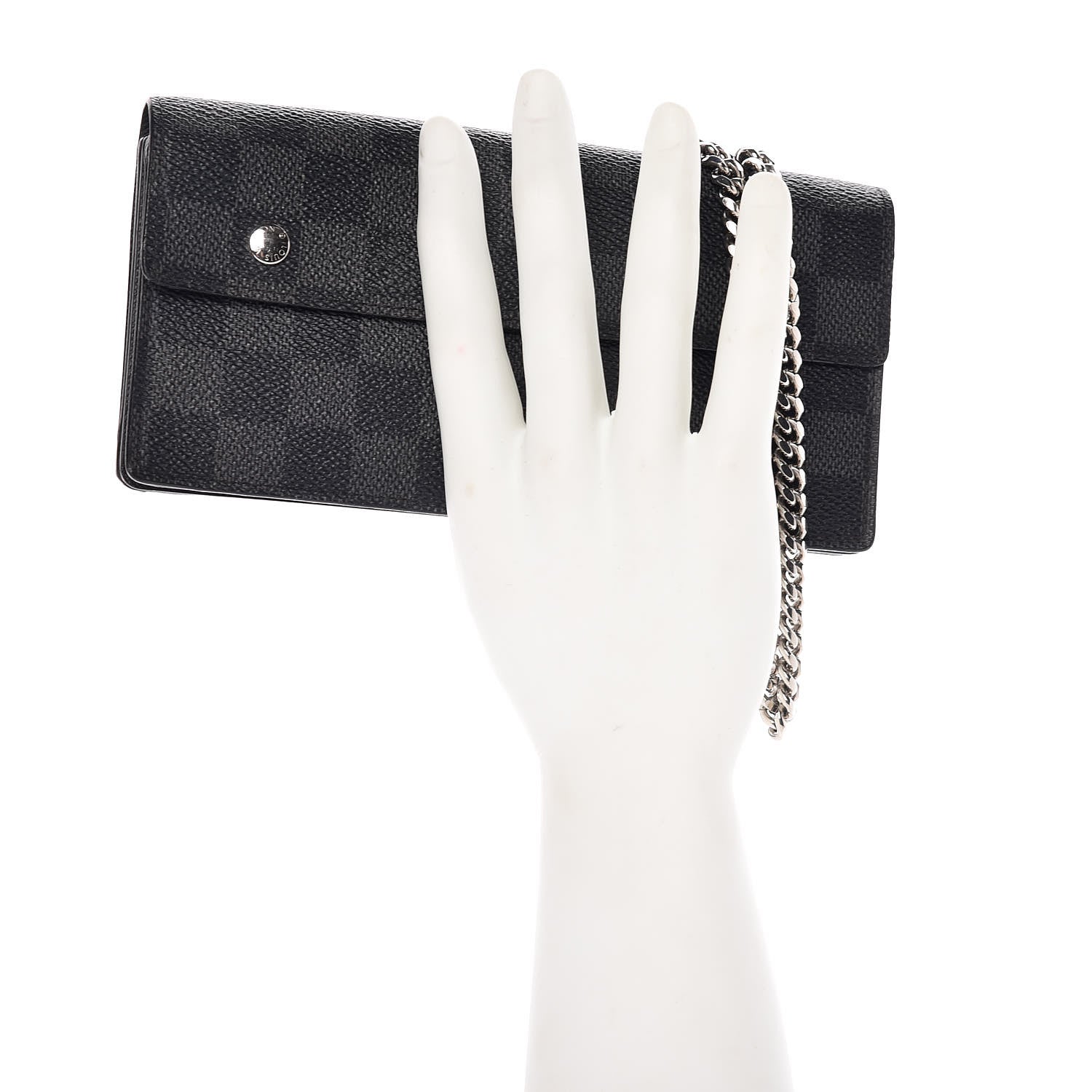 Louis Vuitton Damier Graphite Accordeon Wallet 2 of 9