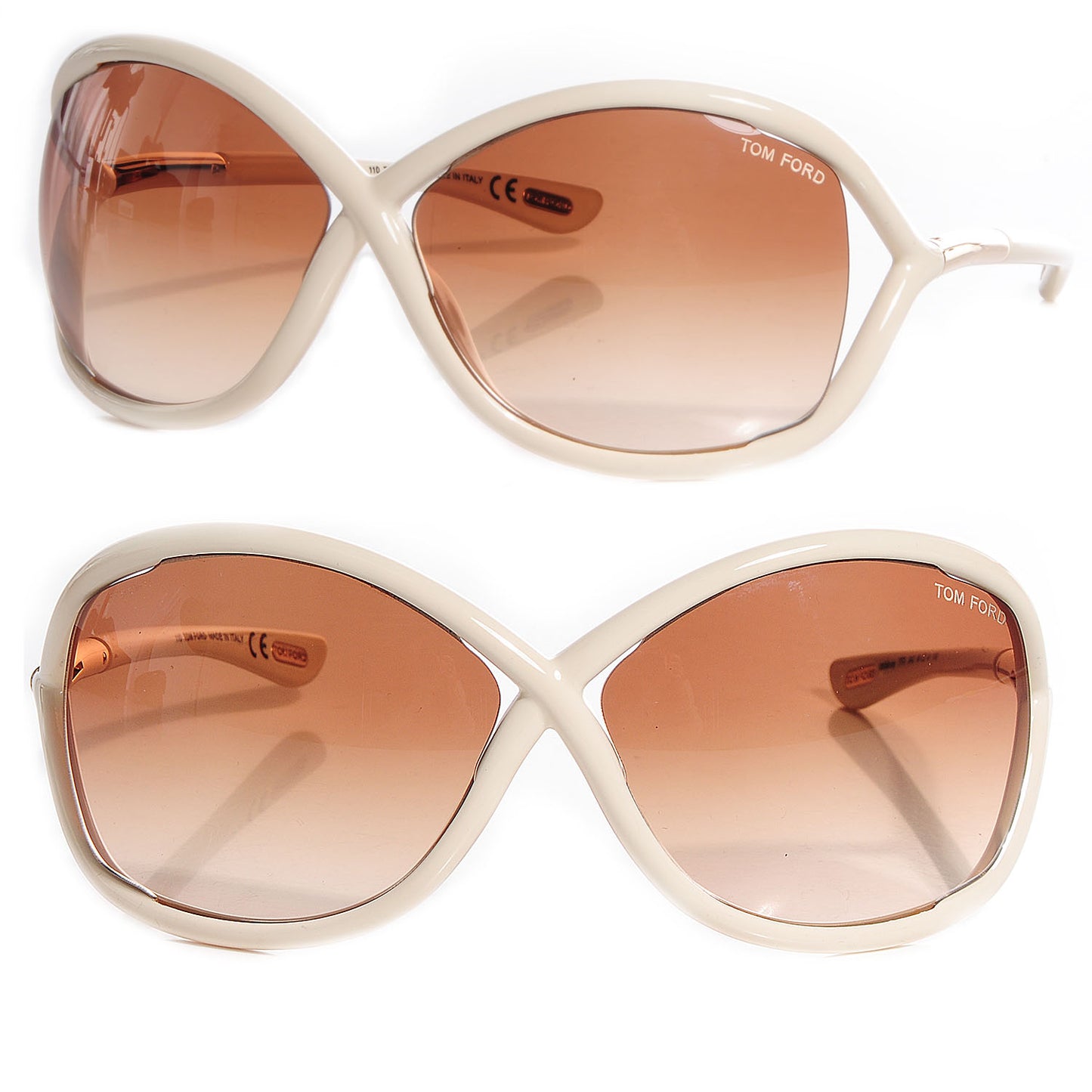 Whitney Sunglasses Ivory