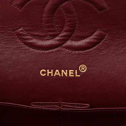 Chanel Lambskin Quilted Medium Double Flap Black 5 of 14