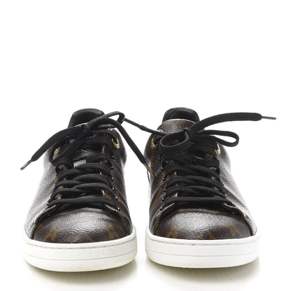 Louis Vuitton Patent Monogram Frontrow Sneakers 38 2 of 10