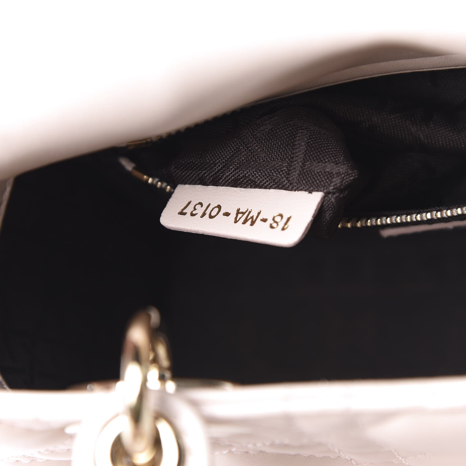 Christian Dior Lambskin Cannage Small Lucky Badges My Lady Dior Pink 7 of 15