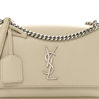 Saint Laurent Calfskin Medium Monogram Sunset Crema Soft 5 of 13