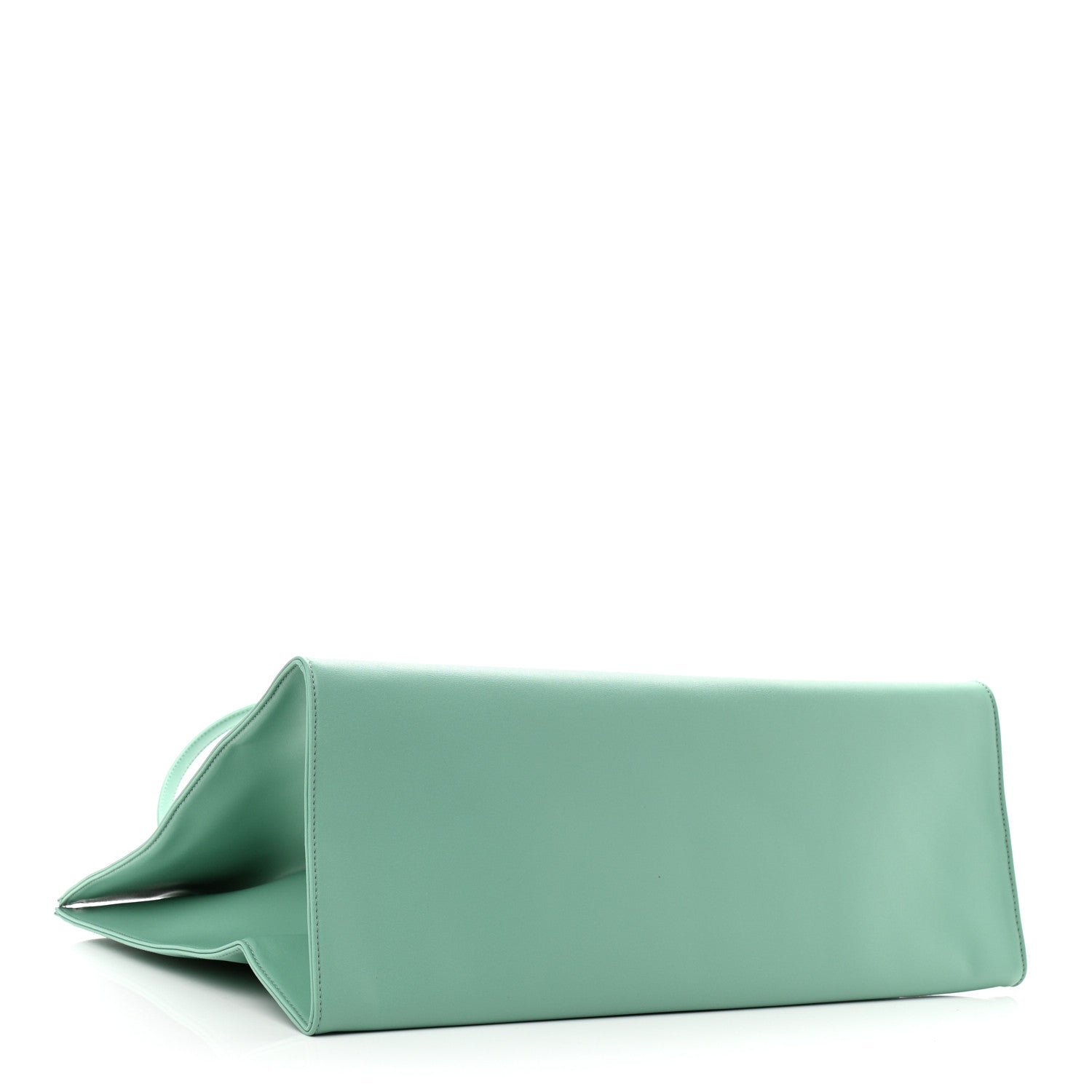 Telfar Vegan Leather Large Shopping Bag Sage 4 of 11