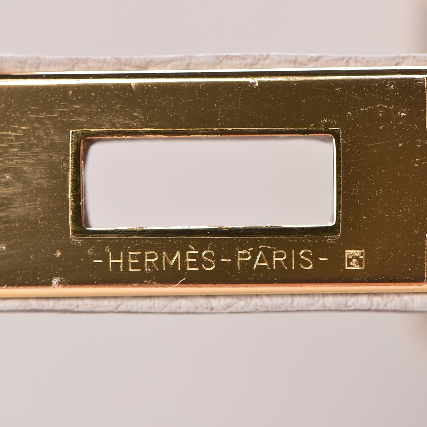 Hermes Togo Kelly Retourne 25 Craie 28 of 55