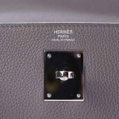 Hermes Togo Kelly Retourne 28 Etain 30 of 35