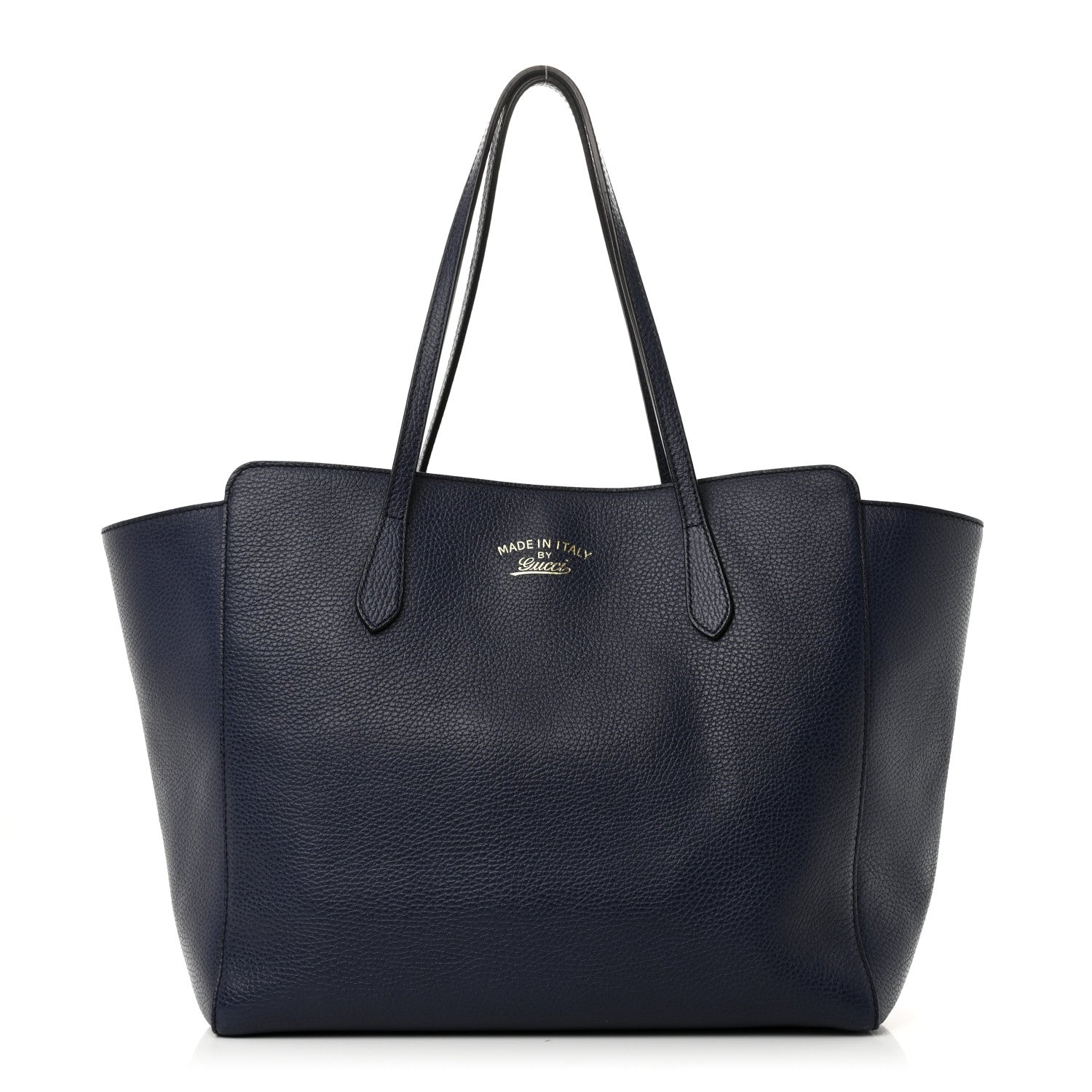Gucci Dollar Calfskin Medium Swing Tote Marine Deep Cobalt 1 of 9
