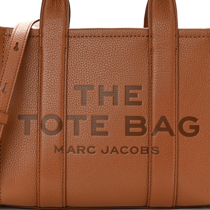 Marc Jacobs Grained Calfskin Small The Tote Bag Argan Oil 9 of 11