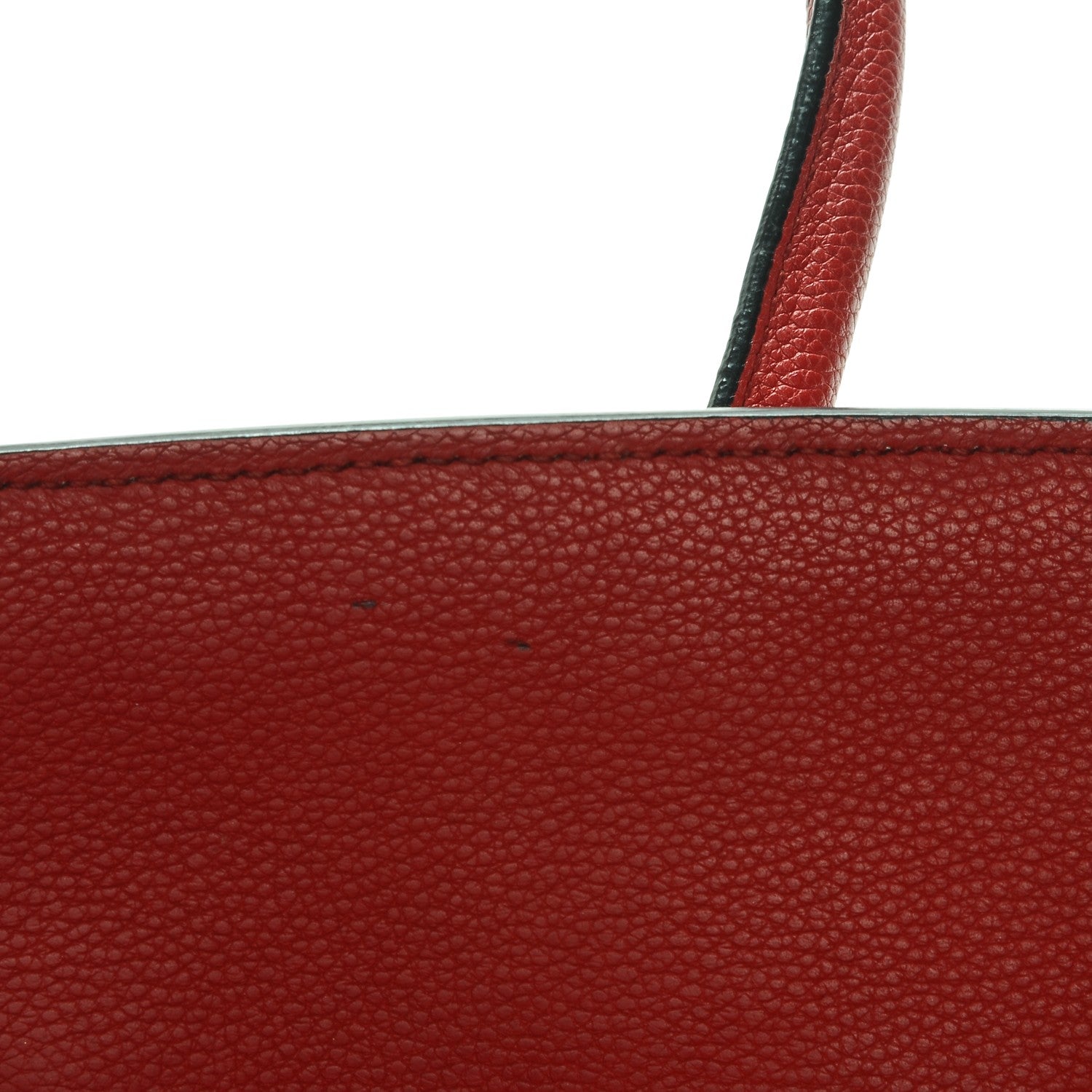 Prada Vitello Grain Tote Fuoco 19 of 19