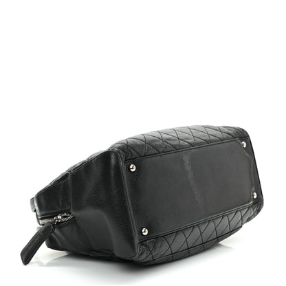 Chanel Caviar Quilted Bowler Black 4 of 12