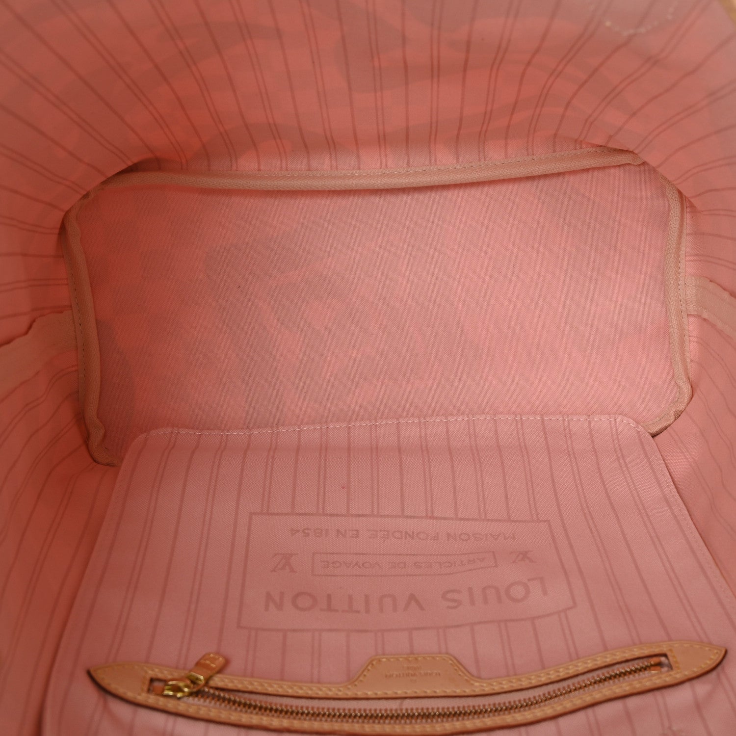 Louis Vuitton Damier Azur Tahitienne Neverfull MM 6 of 10