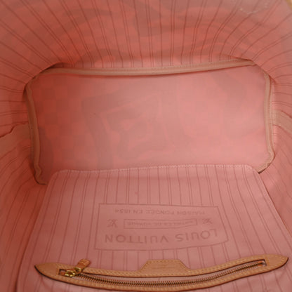 Louis Vuitton Damier Azur Tahitienne Neverfull MM 6 of 10