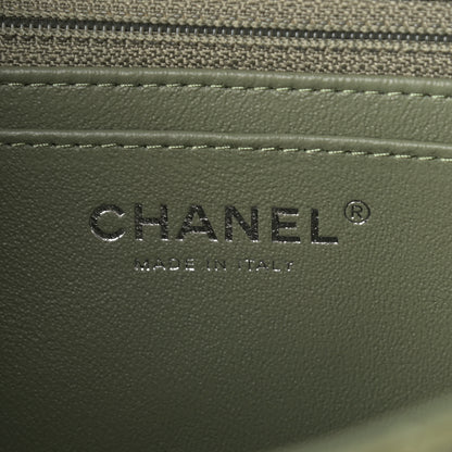 Chanel Lambskin Quilted Mini Rectangular Flap Green 8 of 9