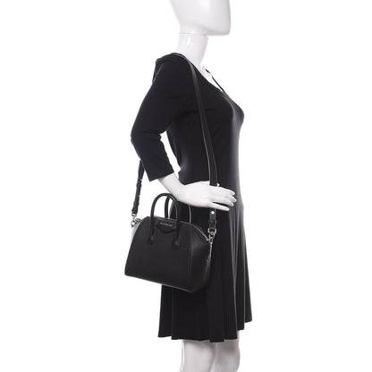 Givenchy Sugar Goatskin Mini Antigona Black 2 of 10