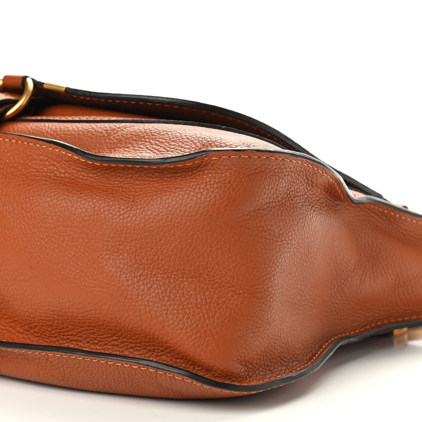 Calfskin Medium Marcie Satchel Tan