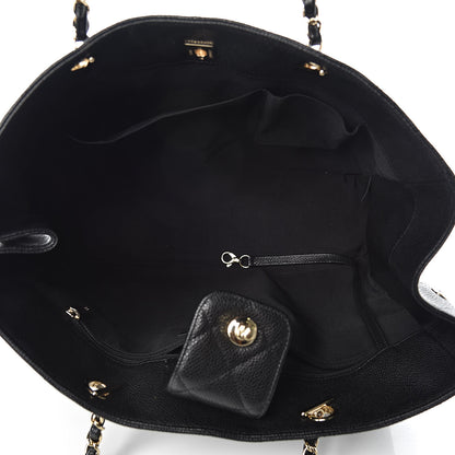 Chanel Caviar Quilted Large Shopping Tote Black 5 of 10