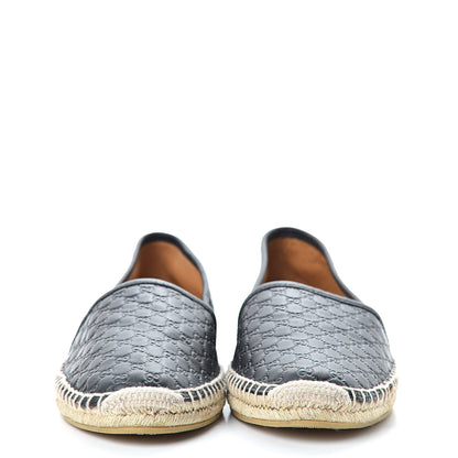 Gucci Guccissima Signature Espadrilles 38.5 Black 2 of 11