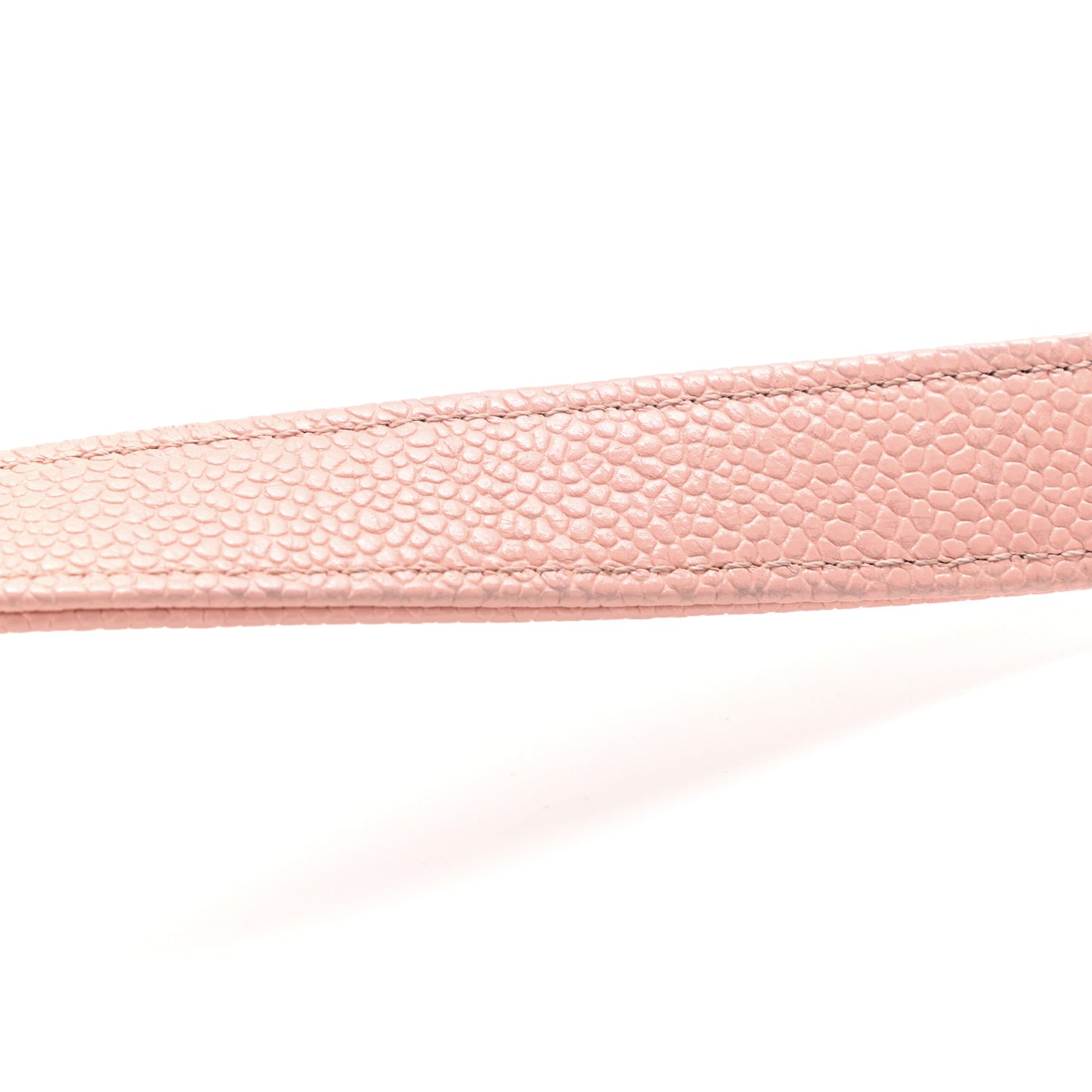 Caviar Quilted Medium Boy Flap Light Pink
