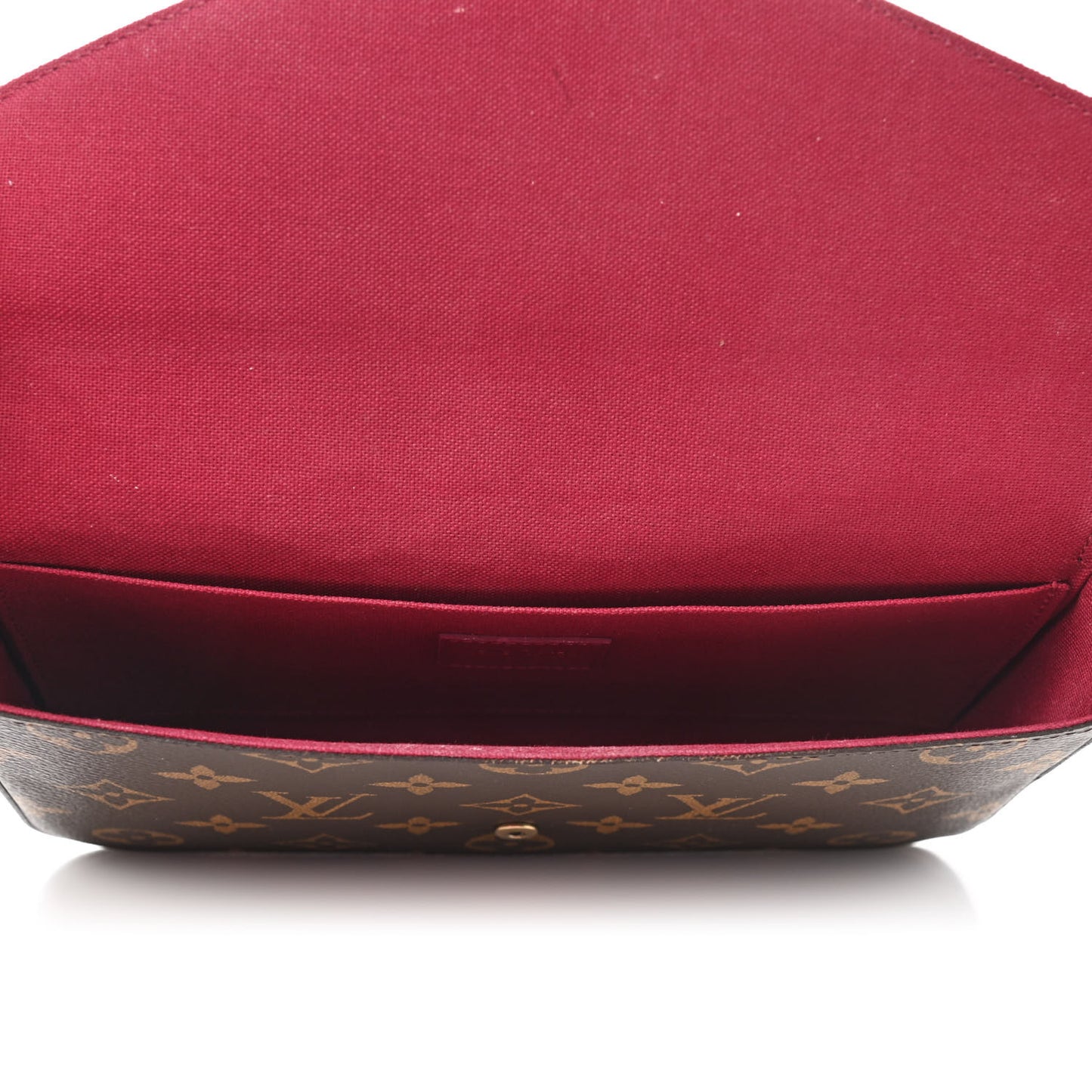 Monogram Pochette Felicie Chain Wallet Fuchsia