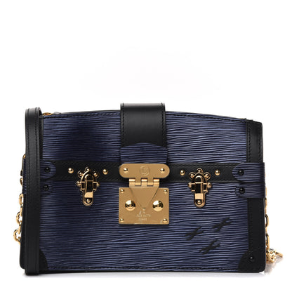Louis Vuitton Epi Trunk Clutch Blue 1 of 9