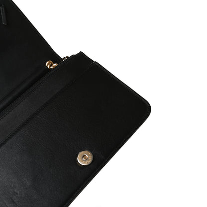 Chanel Caviar Quilted Boy Wallet On Chain WOC Black 14 of 20