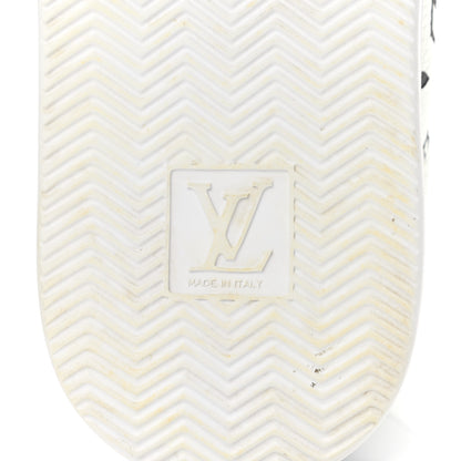 Louis Vuitton Calfskin Monogram Luxembourg Sneakers 9 White 6 of 11