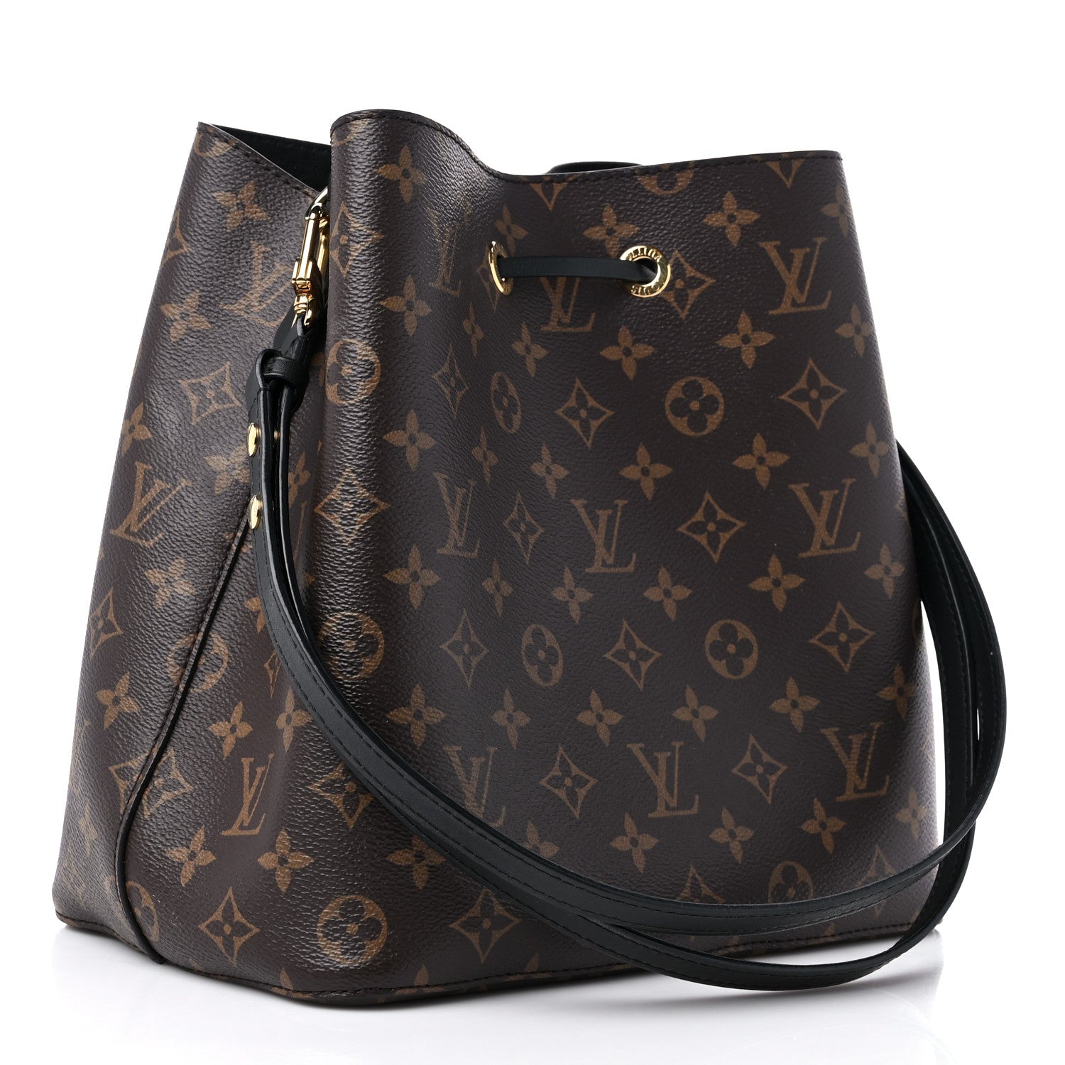 Louis Vuitton Monogram Neonoe MM Black 2 of 13