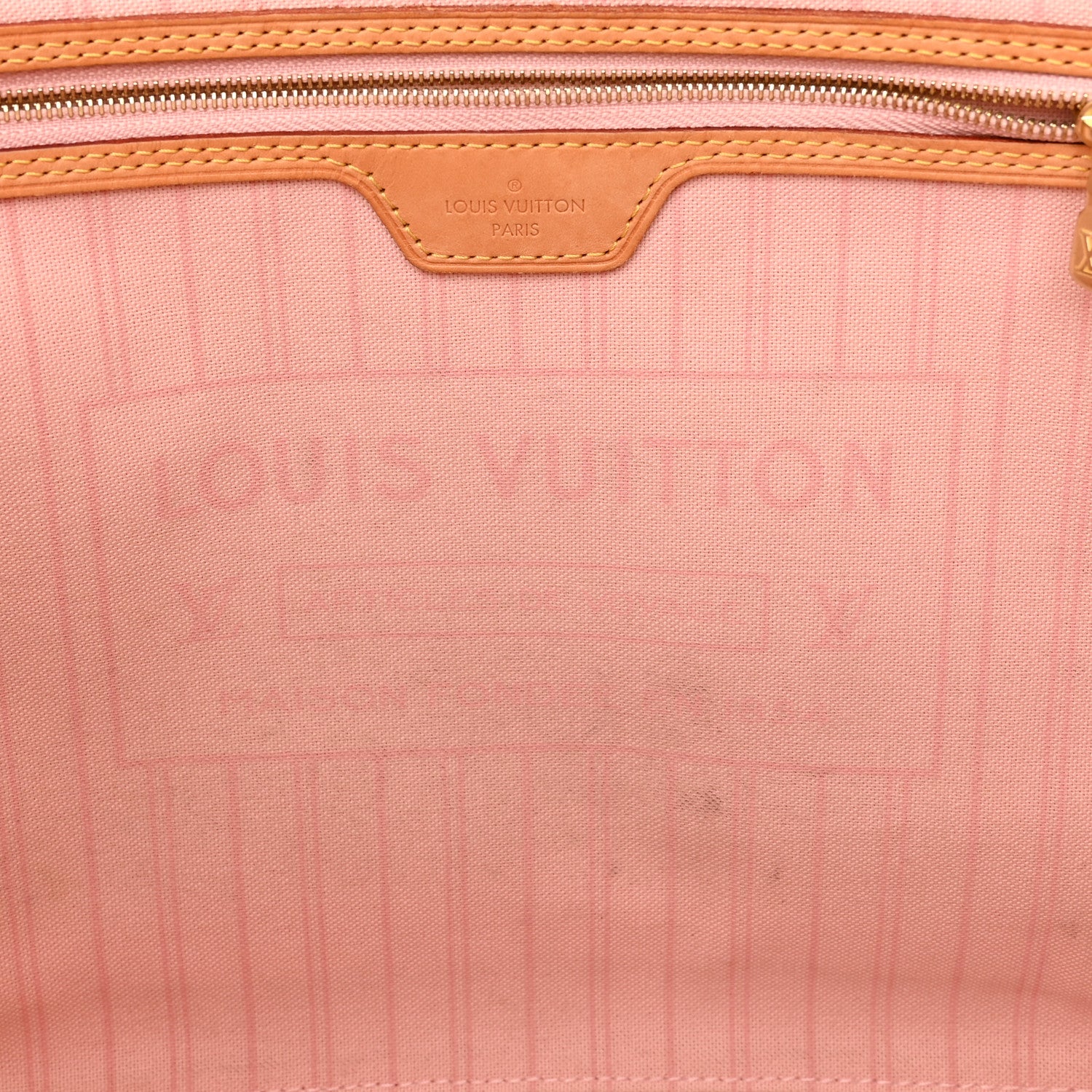 Louis Vuitton Damier Azur Neo Neverfull MM Rose Ballerine 6 of 16
