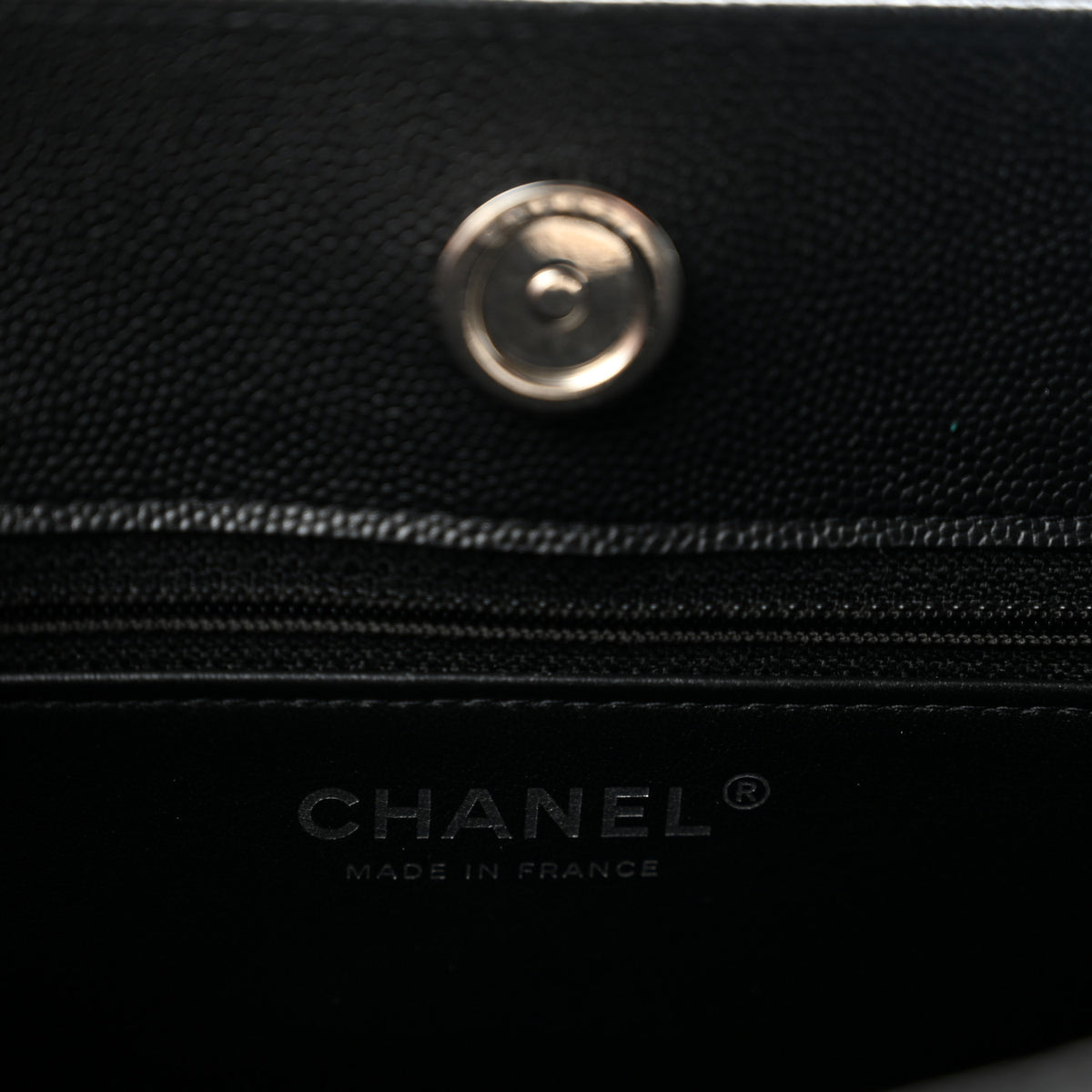 Chanel Caviar Quilted Large Shopping Tote Black 5 of 11