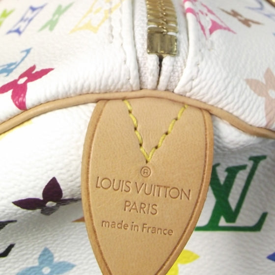 Louis Vuitton Monogram Multicolor Keepall 45 White 9 of 9