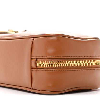 Miu Miu Nappa Small Beau Top Handle Bag Cognac 9 of 10