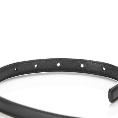 Gucci Moon Calfskin Nickel Interlocking G 20mm Belt 85 34 Black 4 of 4