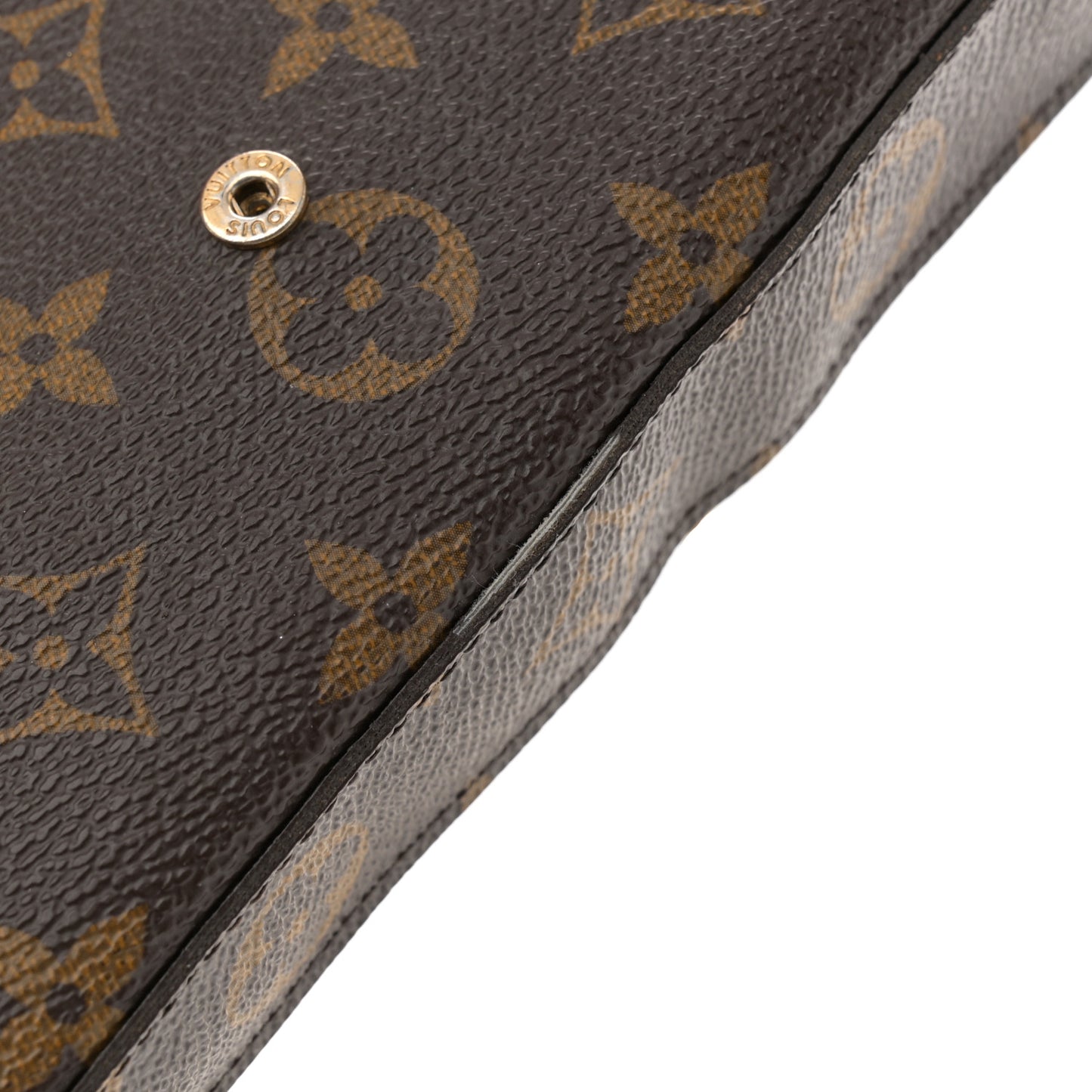 Monogram Pochette Felicie Chain Wallet Fuchsia