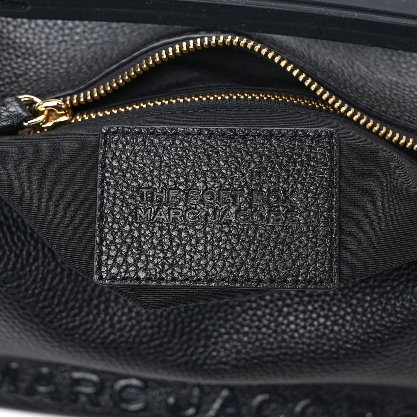 Calfskin Soft Box 23 Shoulder Bag Black