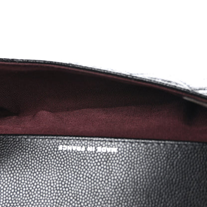 Chanel Caviar Quilted Glasses Case With Chain Black 5 of 11