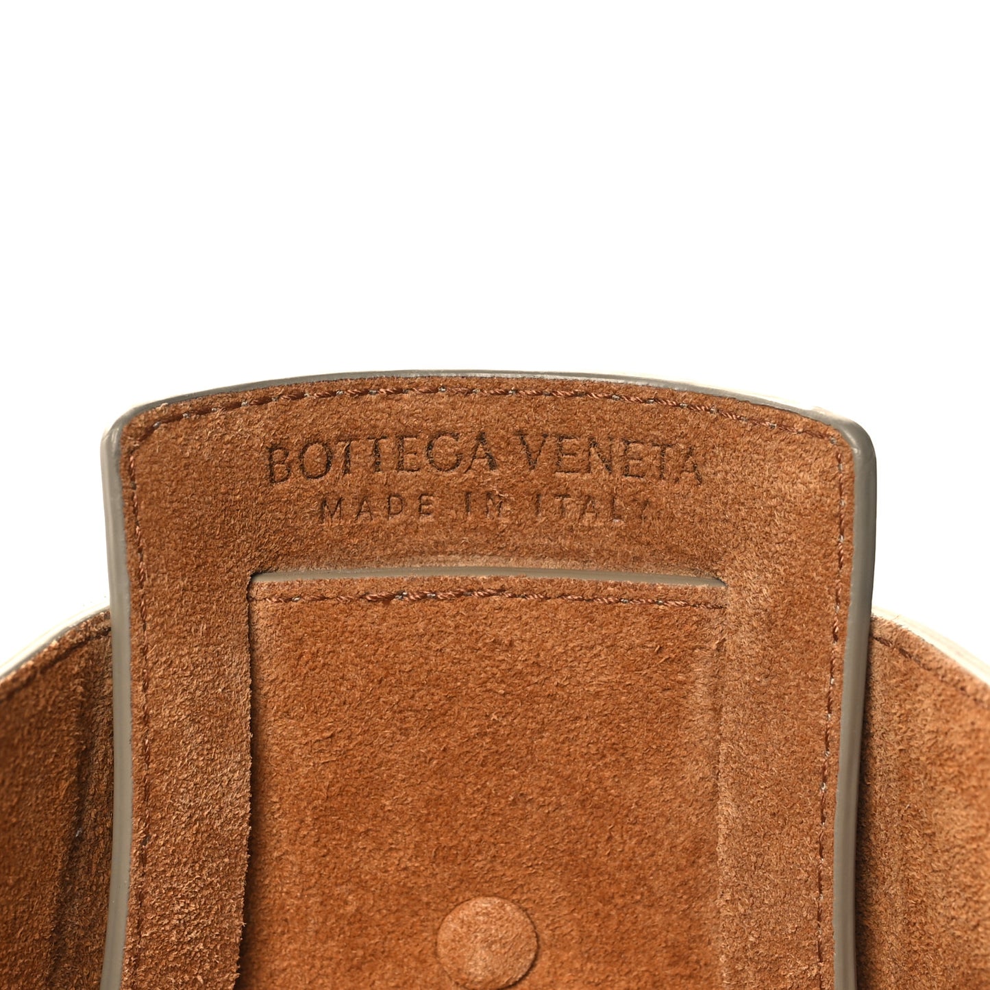 French Calfskin Large Shell Bag Taupe